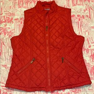 Laura Scott Red Vest